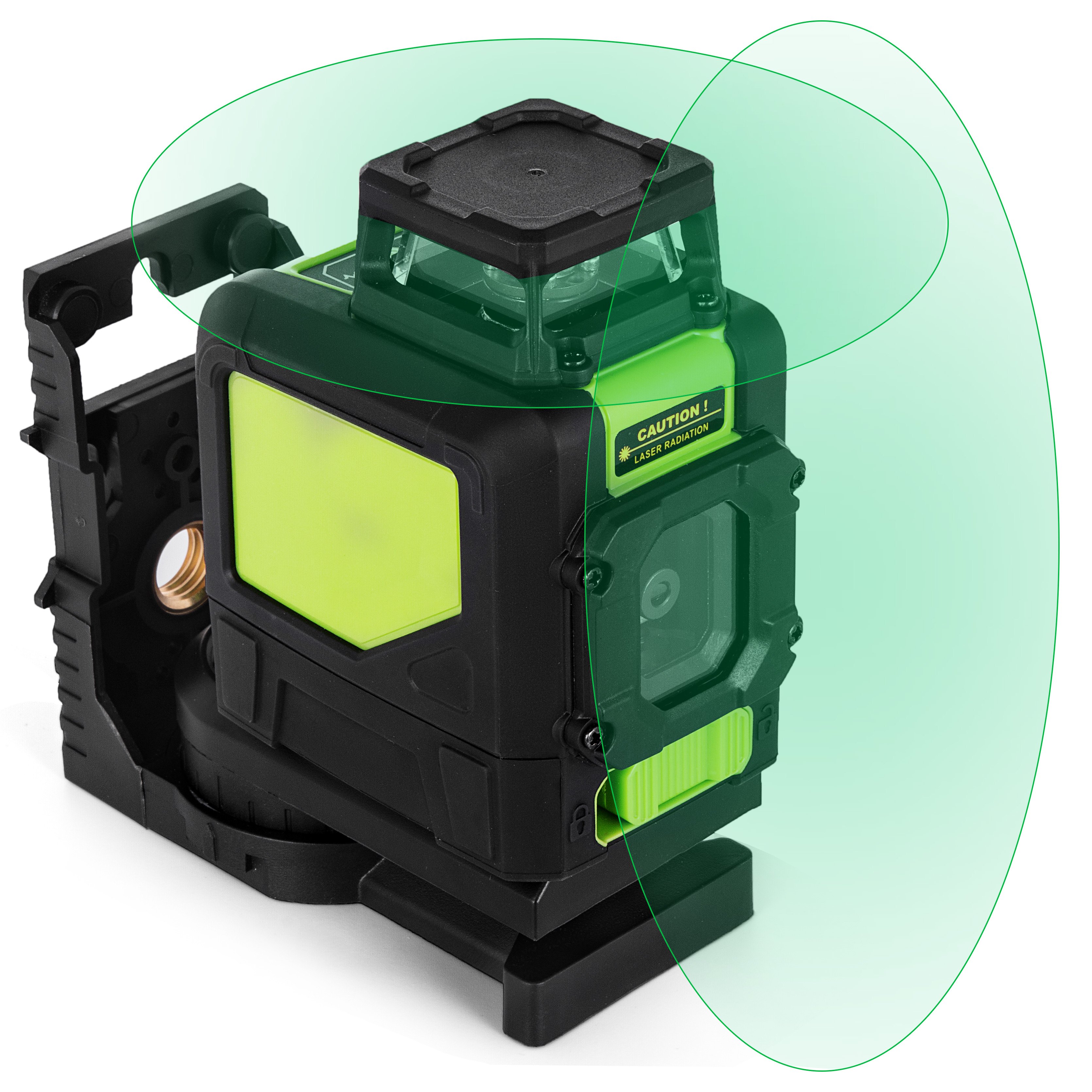 5 Linee Livella Laser Rotante Verde Autolivellante Digitale 30m Misurazione