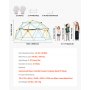 VEVOR Climbing Dome, 10FT Geometric Dome Climber with Hammock and Swing, for Kids 3 to 10 Years Old, Jungle Gym Supports 750LBS and Easy Assembly, with Climbing Grip, Outdoor Backyard Play Equipment