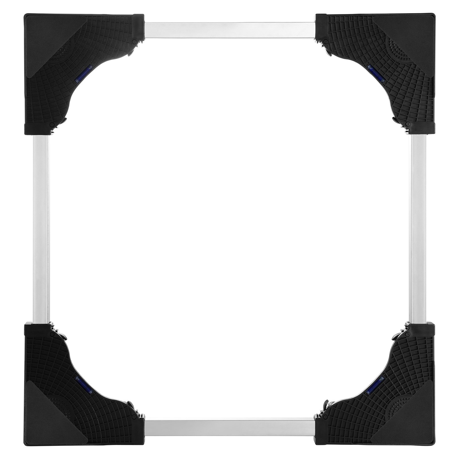 VEVOR Supporto per Frigorifero Base Mobile, Carico 500 kg Supporto per Lavatrice con 8 Ruote Gemelle Bloccabili e 4 Freni, Carrello per Mobili Regolabile 698,5 mm-899,16 mm per Lavatrice Asciugatrice