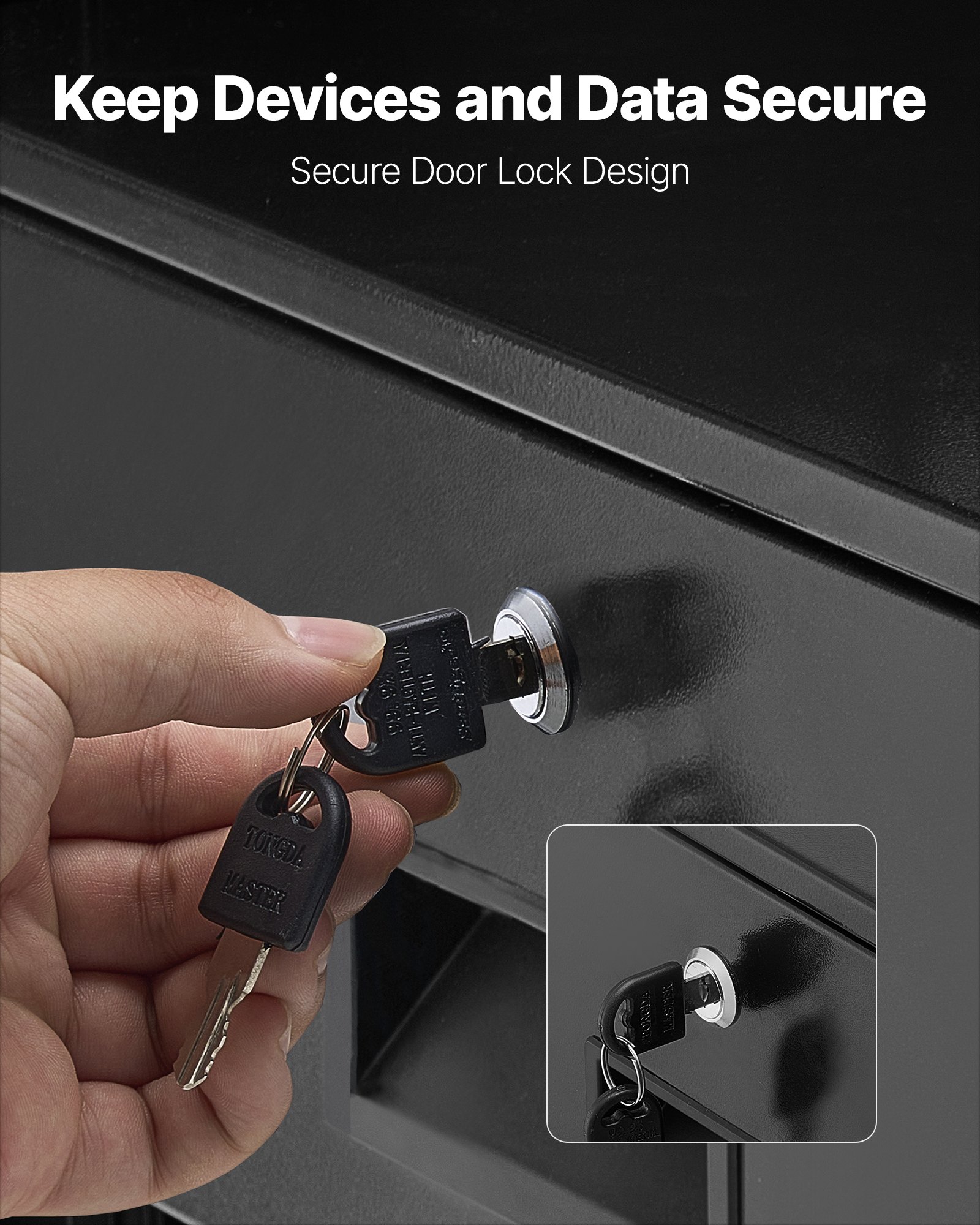 VEVOR Cassetto per Montaggio su Rack 4U, Capacità di 22,68 kg Profondità 350 mm, Cassetto Bloccabile Scorrevole con Serratura e Fori per Cavi, per Armadio AV per Apparecchiature di Rete