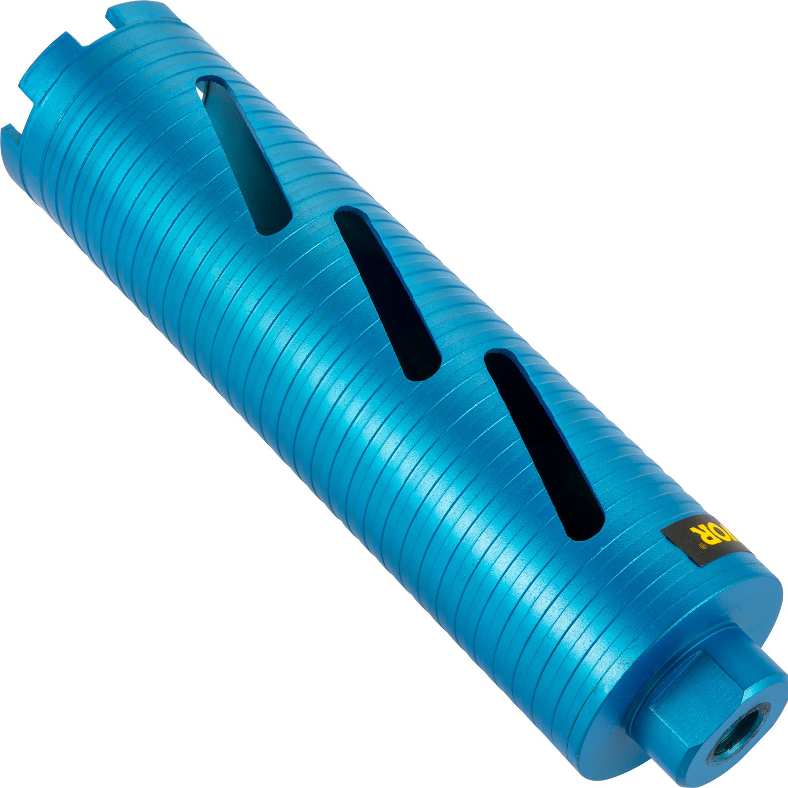 VEVOR Punta per carotaggio a secco, attacco con codolo 5/8"-11 diametro 76,2 mm con punta pilota e lama da 4,5", profondità 241,3 mm, utensile per carotaggio diamantato, punte per seghe a tazza