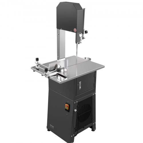 Affettatrice Manuale Con Sega A Ossa In Acciaio Inox - Per Carne Surgelata, Verdure E Ossa, Taglia L