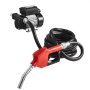 VEVOR Pompa Elettrica di Trasferimento Carburante, 60 L/min, Altezza di Sollevamento Max. 13,7 m, con Ugello Carburante Automatico e 2 Tubi Flessibili, per Veicoli, Cantieri Edili