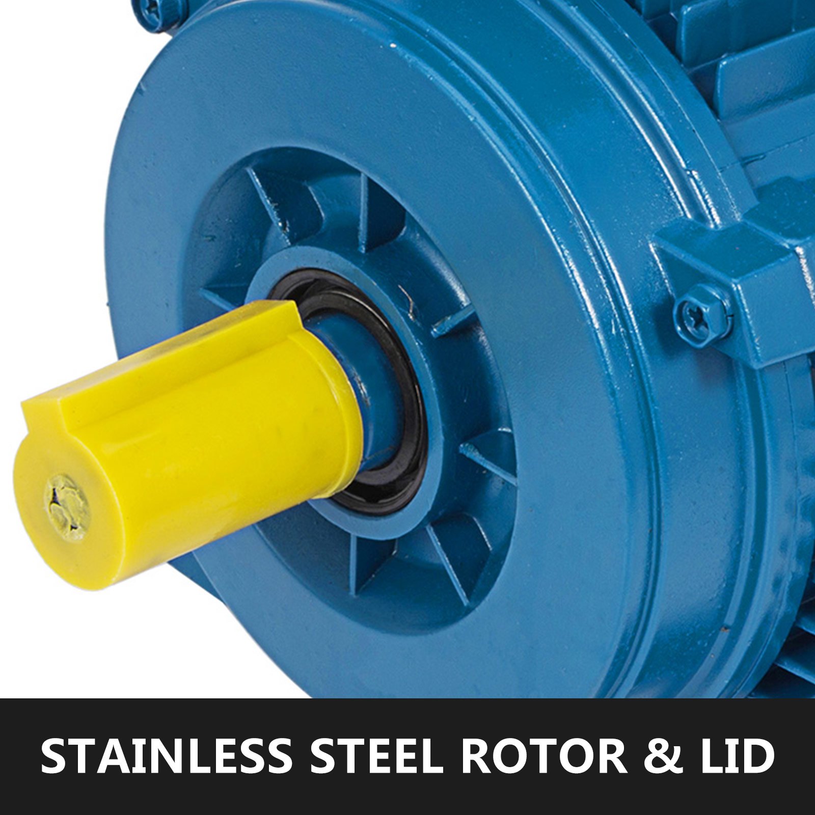 Motore elettrico 1.1kw 3b a 3 Fasi Con 1500prm ø19mm Base Rigido Trifase 4 Poli