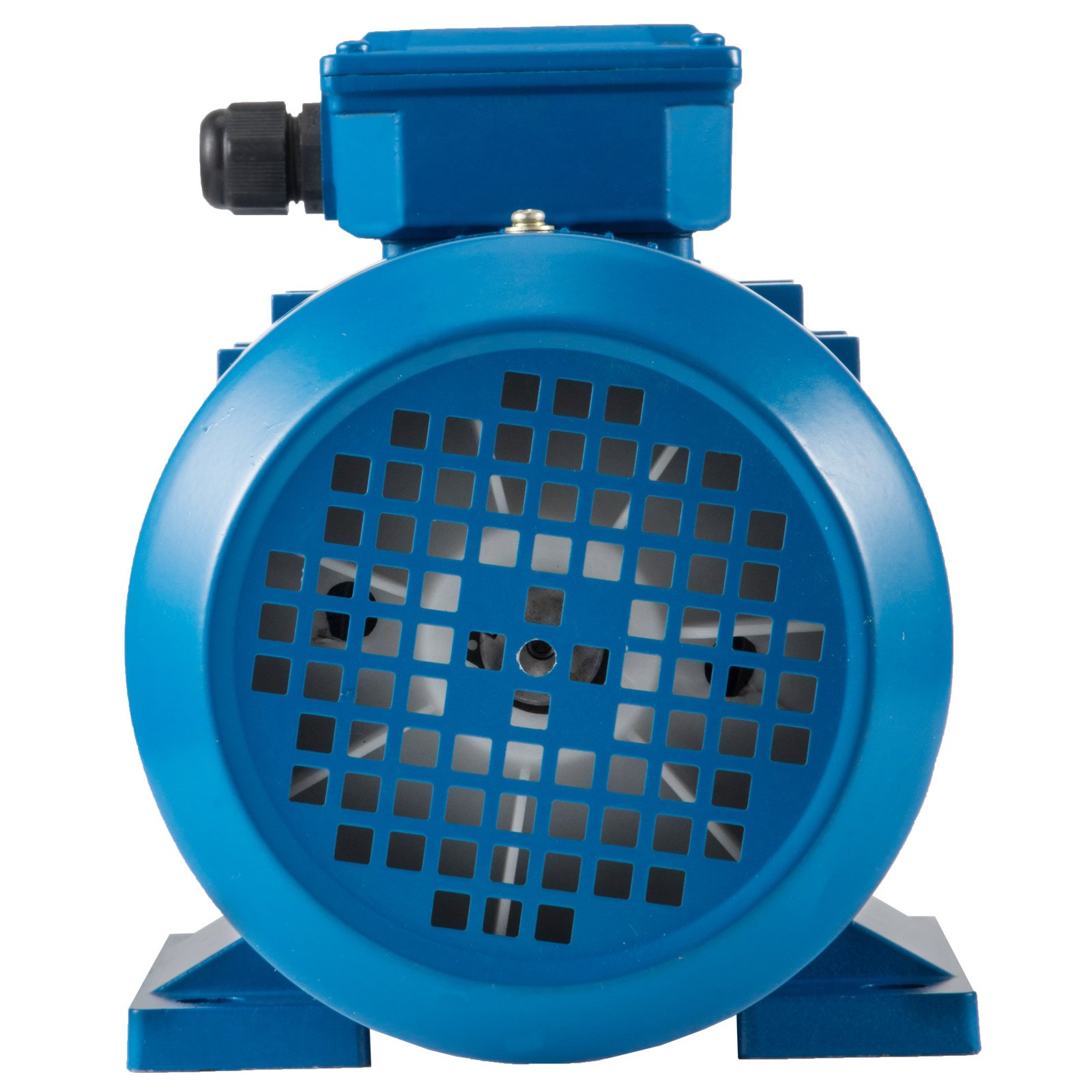 VEVOR Motore Base Rigido 3 Fase B3 Montaggio 400V Tensione 2 Poli Potenza 2200W Motore Asincrono Motore Elettrico 2.2 kW B3 con Trifase e Velocità Nominale 3000PRM