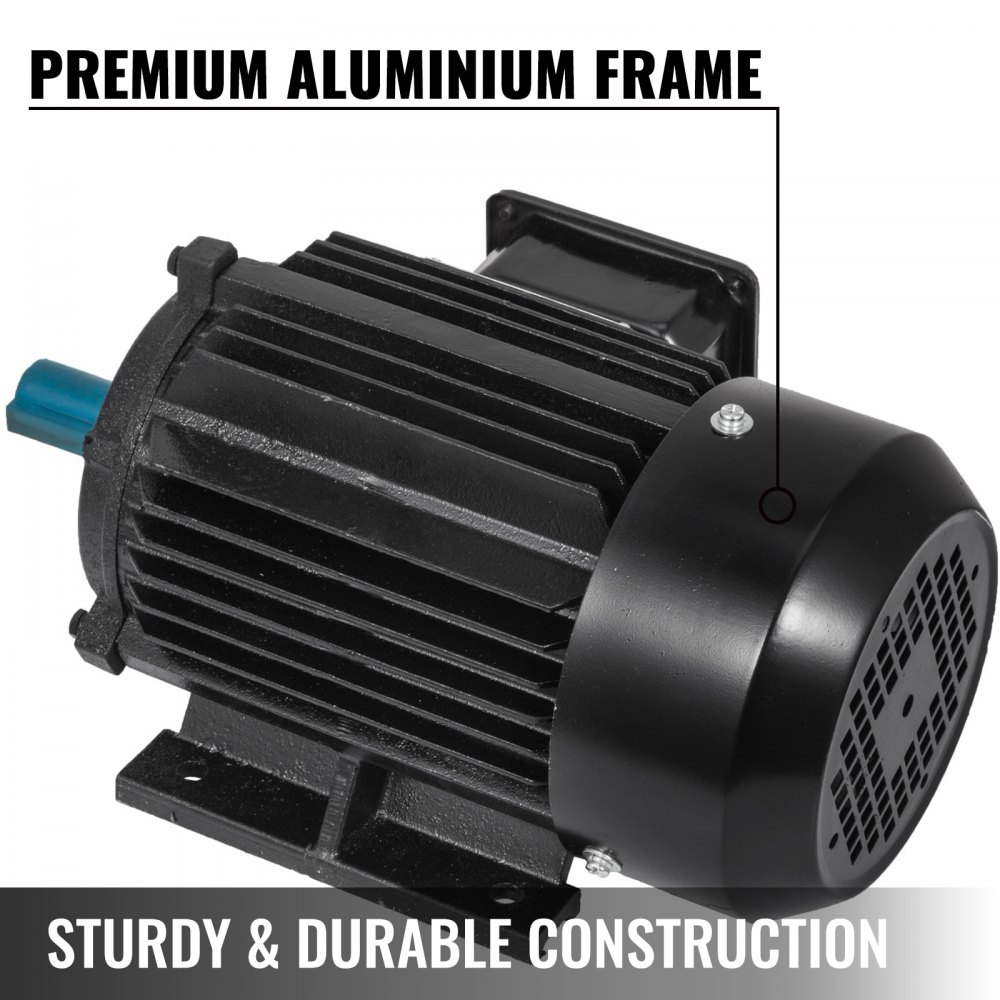 Motore Elettrico A Corrente Alternata 400v 2.2kw Trifase 2 Poli 2830rpm B3