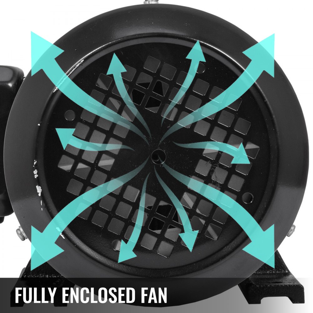 Motore Elettrico A Corrente Alternata 400v 2.2kw Trifase 2 Poli 2830rpm B3