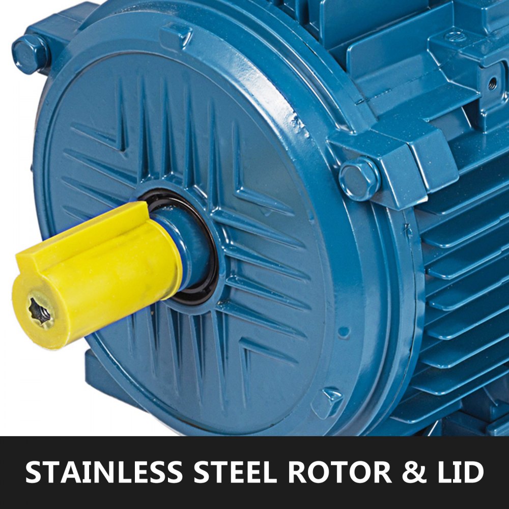 Rigid Base Motor 3 Phase B3 Mounting 1500rpm 400v Voltage 4 Pole Power 4kw