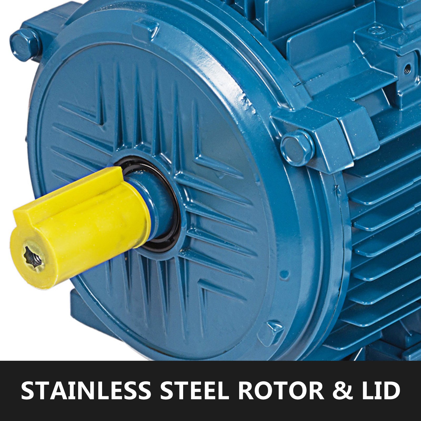 Rigid Base Motor 3 Phase B3 Mounting 1500rpm 400v Voltage 4 Pole Power 4kw