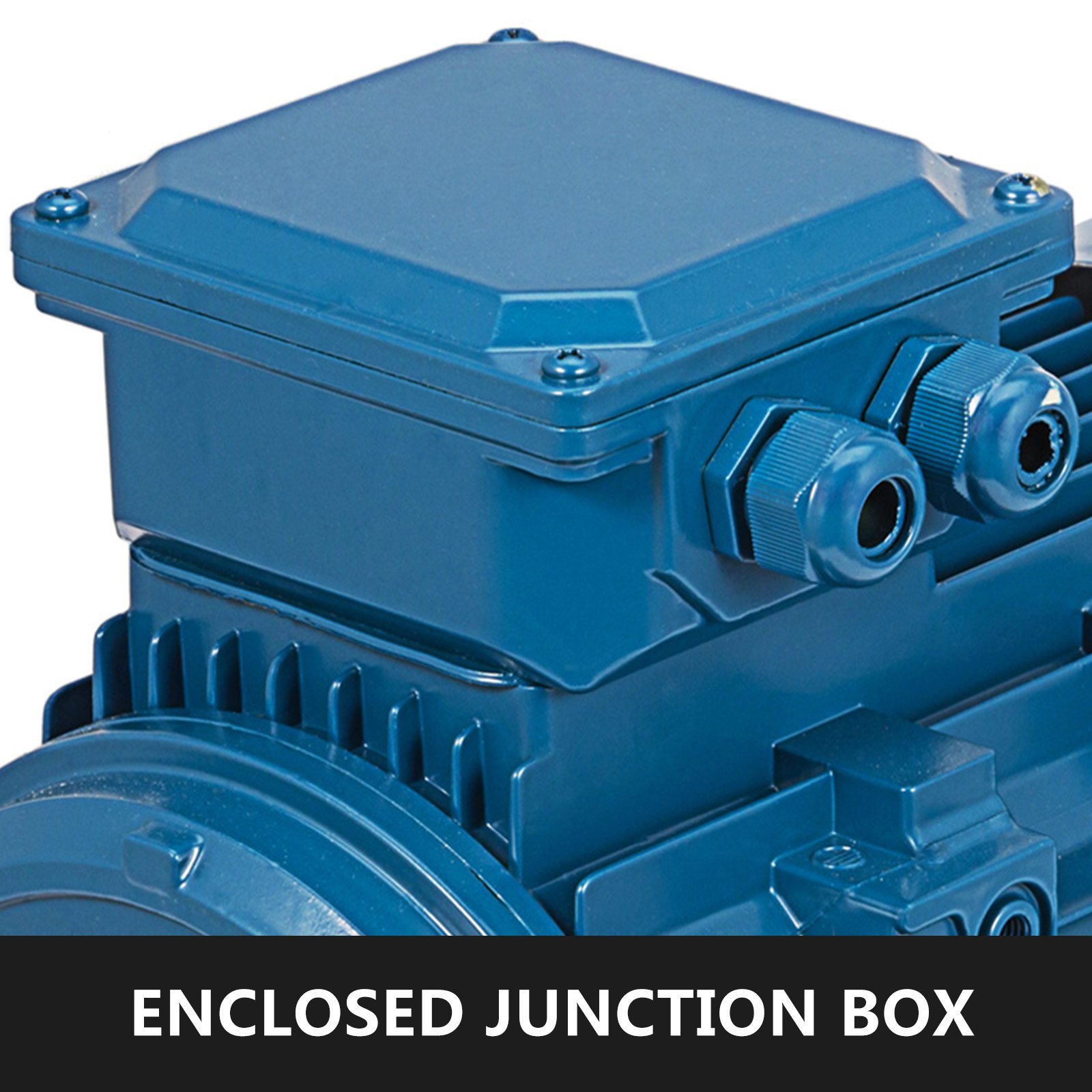 Rigid Base Motor 3 Phase B3 Mounting 1500rpm 400v Voltage 4 Pole Power 4kw