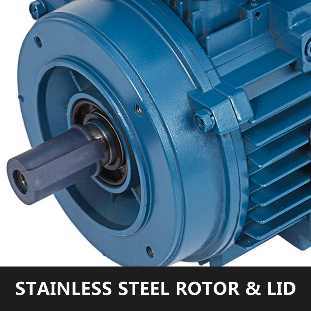 Motore Elettrico Premium Trifase 750w 1500rpm In Alluminio 24mm B14