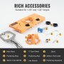 VEVOR Dima per Cerniere 35/26 mm Kit di Strumento per Installazione Cerniera Foratura in PA66 Acciaio al Carbonio, Strumento per Foratura di Carpenteria per Montaggio di Porte Armadi Mobili Fai da Te