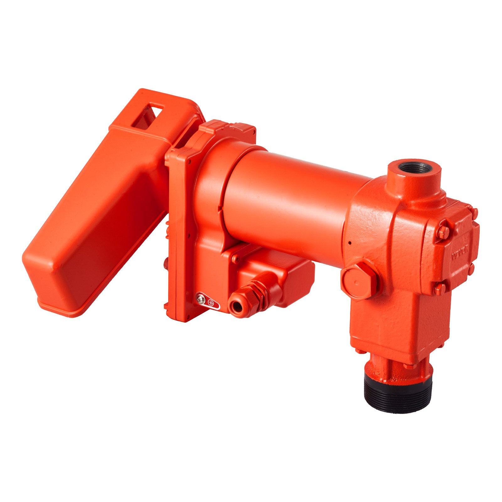 VEVOR Pompa Elettrica di Trasferimento Carburante 230V, 57 L/min, Altezza di Aspirazione Massima 2,4 m, Altezza di Sollevamento Massima 11,28 m, Protezione da Surriscaldamento, per Benzina