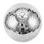 VEVOR Sfere da Discoteca a Specchio 100/150/200 mm Argentate Appendibili, Confezione da 8, per Feste, Decorazioni per Casa Matrimoni Compleanni e Palcoscenici, 2 Dimensioni di Piastrelle in Vetro