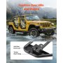 VEVOR Porte Tubolari Jeep, 4 Porte, Stile Adventure DOT, Porte Dotate di Specchietti Laterali con Specchietti Retrovisori, Porte per Jeep Wrangler JL 2018-2024 e Jeep Gladiator JT 2020-2024