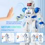 VEVOR Robot Giocattolo per Bambini, Telecomando Programmabile, Robot Intelligente RC, Funzioni Camminata, Canto, Danza, Interattivo, Gesti, Robot Giocattolo Controllo Remoto Programmabile per Bambini