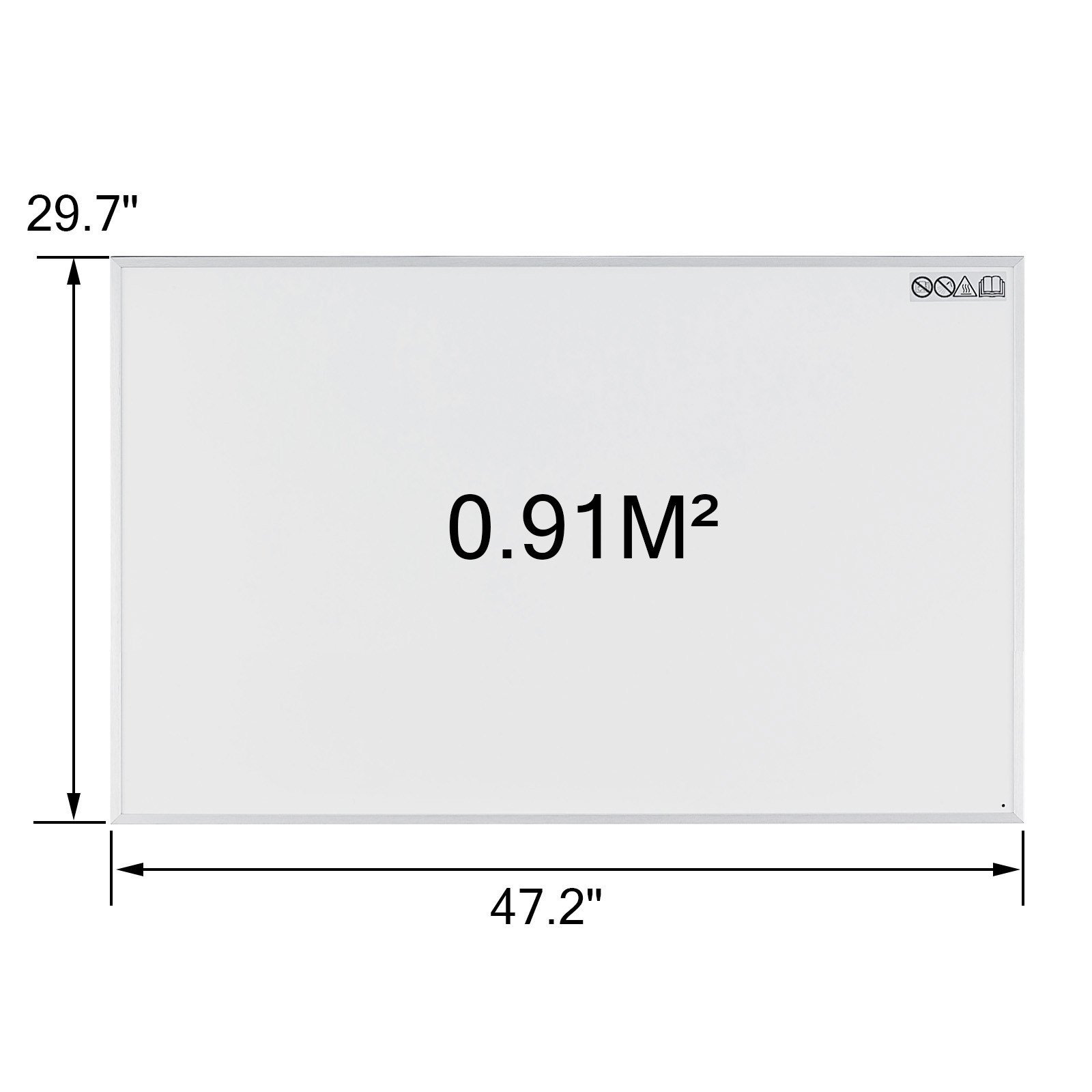 900 Watt Pannelli Ad Infrarossi Per Riscaldamento Timer Con Termostato