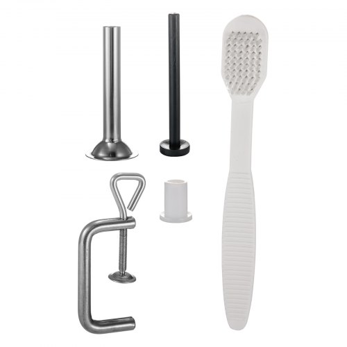 Tritacarne Manuale VEVOR In Acciaio Inox - Calibro #8, Con Ventosa E Morsetto - Foto 9