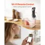 VEVOR Cuocitore Sous Vide, Macchina per Cottura a Bassa Temperatura da 1100 W, Termocircolatore a Immersione Wi-Fi con 10 Ricette Preimpostate, Touchscreen LCD, Controllo App, Roner Sous Vide