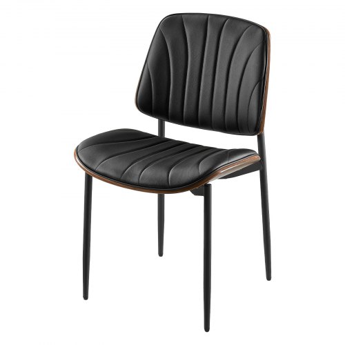 VEVOR Set di Sedie da Pranzo Mderne, Imbottite in Pelle per