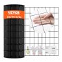 VEVOR Rotolo di Rete Metallica Zincata 610x15240mm Rete Metallica per Polli Calibro 16, Rete Metallica Rivestita in Vinile per Recinti per Pollai, Recinti per Serpenti di Conigli, Recinti per Pollame