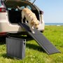 VEVOR Rampa per Cani per Auto 180 x 43,2 cm, Rampe Pieghevoli con Superficie in Tessuto Oxford Antiscivolo per Animali Domestici di Taglia Media e Grande Fino a 113 kg, per SUV e Camion