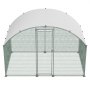 VEVOR Chicken Coop, 3x2x2 m, Walk-in Chicken Run with Cover, Chicken House with Double Roof & Security Lock, Duck & Rabbit Cage, Poultry Enclosure for Backyard, Farm, Yard