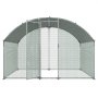 VEVOR Chicken Coop, 3x2x2 m, Walk-in Chicken Run with Cover, Chicken House with Double Roof & Security Lock, Duck & Rabbit Cage, Poultry Enclosure for Backyard, Farm, Yard