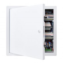 VEVOR Pannello di Ispezione da Parete, Sportello di Ispezione Dimensioni Installazione 315 x 315 mm Acciaio Zincato, Sportello di Manutenzione per Impianti Idraulici Elettrici, Montaggio Cartongesso