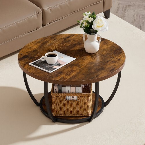 Tavolino Da Salotto Moderno,Tavolino Caffè,Tavolino Consolle Rovere Marrone 90x50x40cm Legno Multistrato Bn62245 77469827
