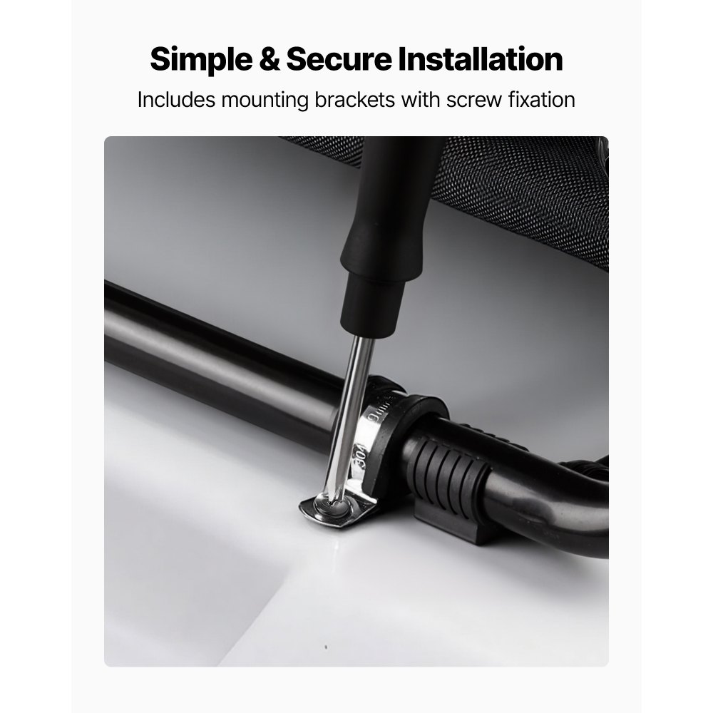 VEVOR Kayak Seat, Folding Kayak Seat with Comfortable Back Support, Aluminum Alloy Frame & 600D Oxford Fabric, Easy Assembly for Paddling, Fishing and Recreational Kayaking		