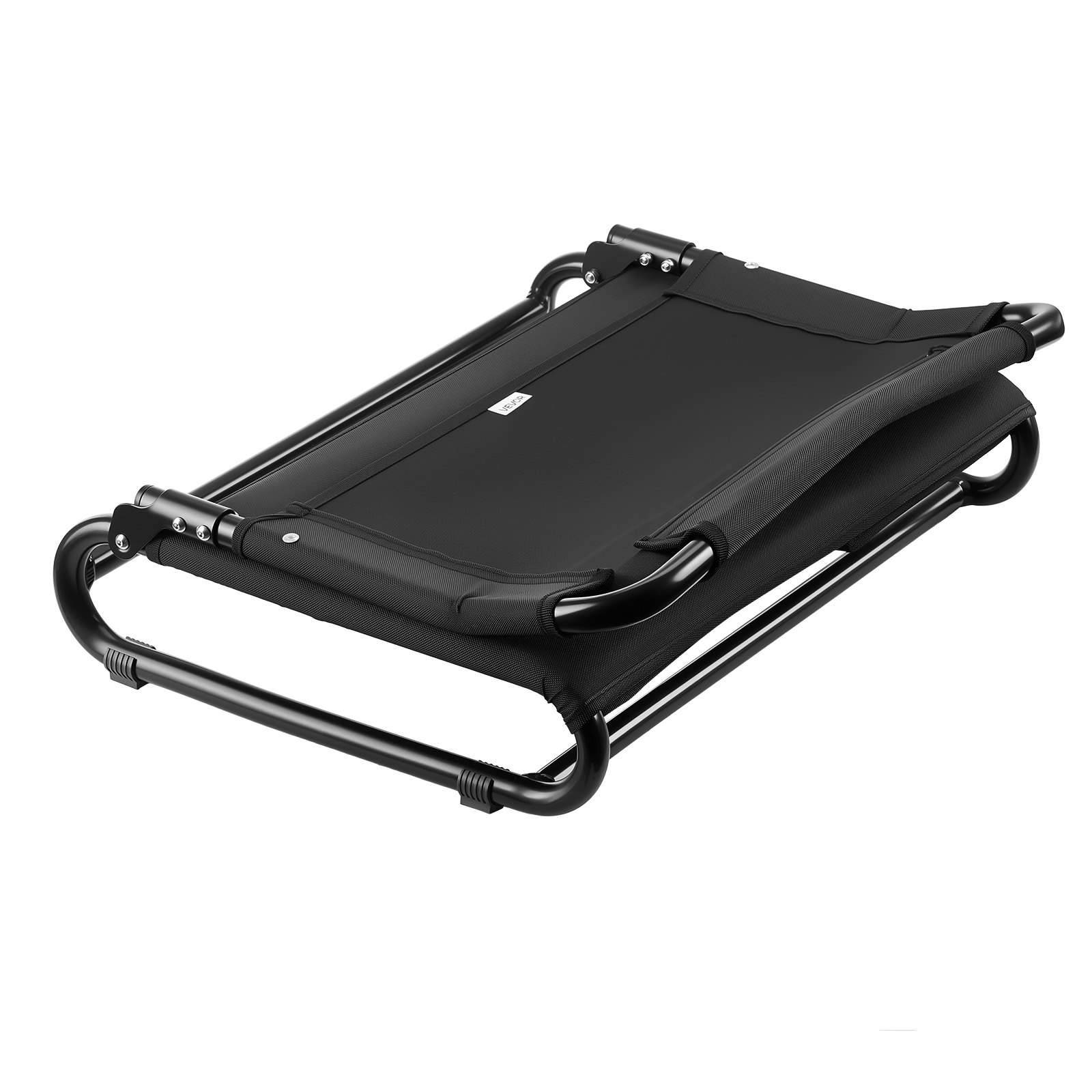 VEVOR Sedile per Kayak 1 pezzo Sedile con Schienale per Kayak Gonfiabile Dimensioni 505 x 430 x 370 mm Sedia con Schienale per Canoa Barca da Pesca Telaio in Lega di Alluminio Telaio Pieghevole, Nero