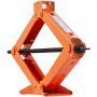 VEVOR Martinetto a Forbice per Auto Cric Martinetto di Sollevamento per Sostituzione di Pneumatici Capacità Max. 2,5 Tonnellate da Officina Garage, Martinetto Manuale per Sollevamento Auto 95-435 mm