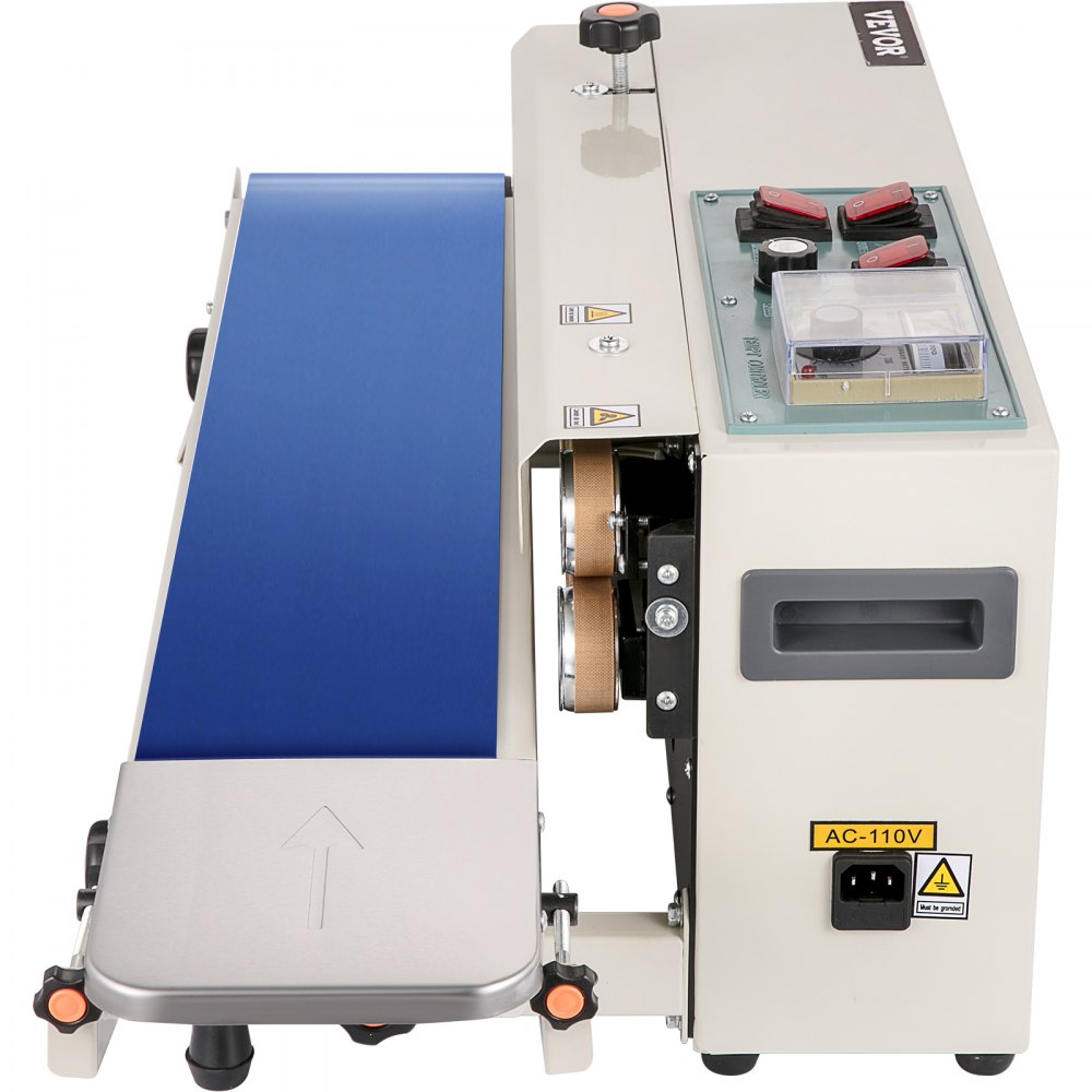 VEVOR Macchina Sigillatrice Automatica Orizzontale Sigillatrice Continua 220 V
