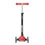 VEVOR Monopattino con 3 Ruote per Bambini da 3 Anni, Monopattino Carico max. 75kg 3 Altezze Regolabile, Ruote Luminose Diametro da φ120 mm, Pedana Antiscivolo, Rosso