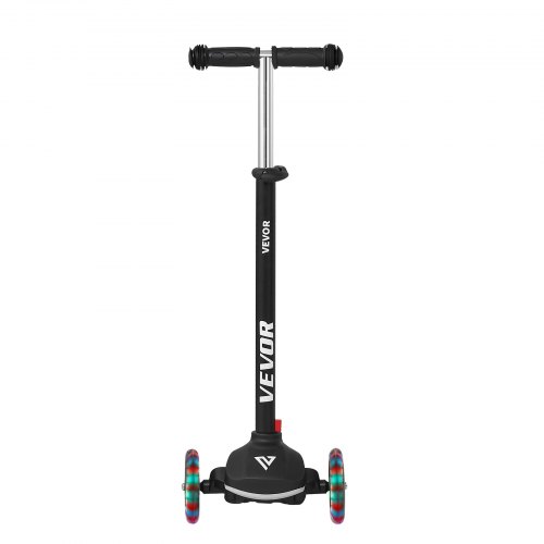 VEVOR Monopattino 3 Ruote Per Bambini Da 3 Anni, Carico 75 Kg, Altezza Regolabile In 3 Posizioni, Ruote Luminose 120 Mm, Sterzo Inclinabile, Pedana Antiscivolo, Rosa