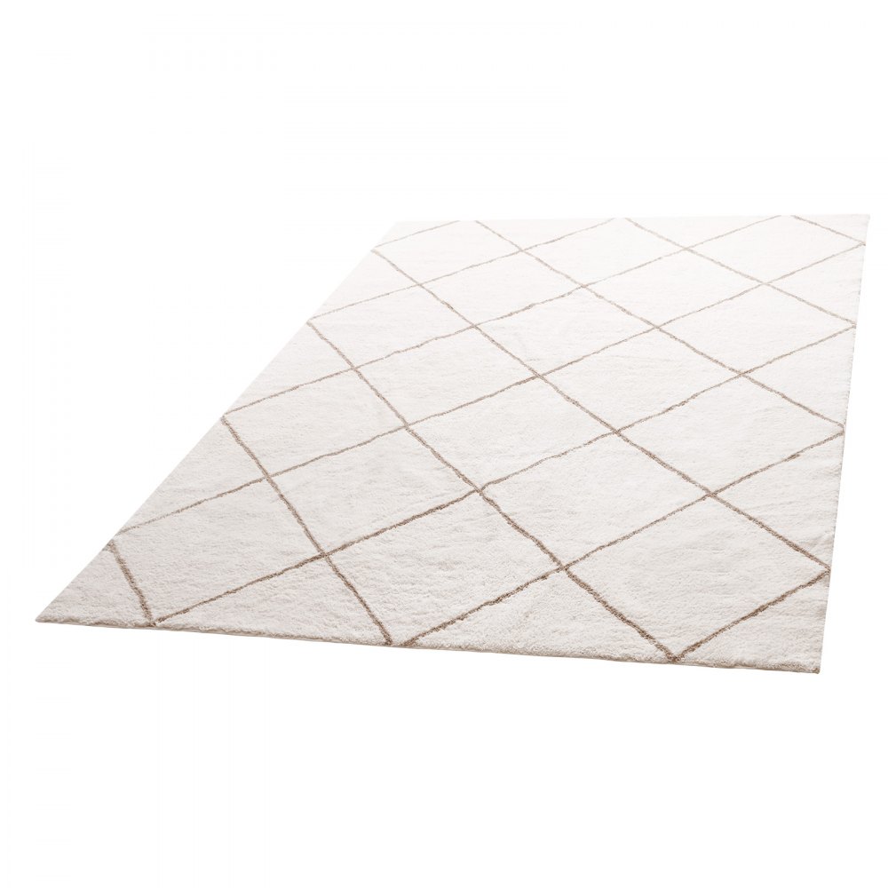 VEVOR Tappeto Morbido per Interni in Peluche 2,44 x 3,05 m, Tappeto Morbido Pelo Lungo, Tappetino in Peluche per Camera da Letto Soggiorno Salotto Studio, Antiscivolo, Beige