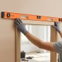 VEVOR Set di Livelle Magnetiche, 4 Pezzi (400/600/900/1200 mm), Livella a Trave a I in Lega di Alluminio, 3 Fiale Verdi ad Alta Visibilità, Foro per Appendere, Alta Precisione per Lavori di Bricolage