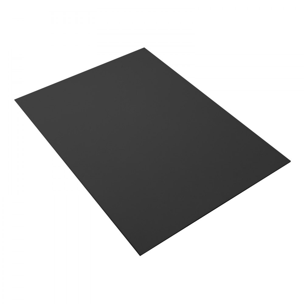 VEVOR Foam Board, 5 Pack 915 x 1220 mm, 5 mm Thickness Black Poster Board, for Mounting, Crafts, Paintings Prints, Art, Display, Presentation and Projects, Acid-Free Double Sided Foam Core Sheets