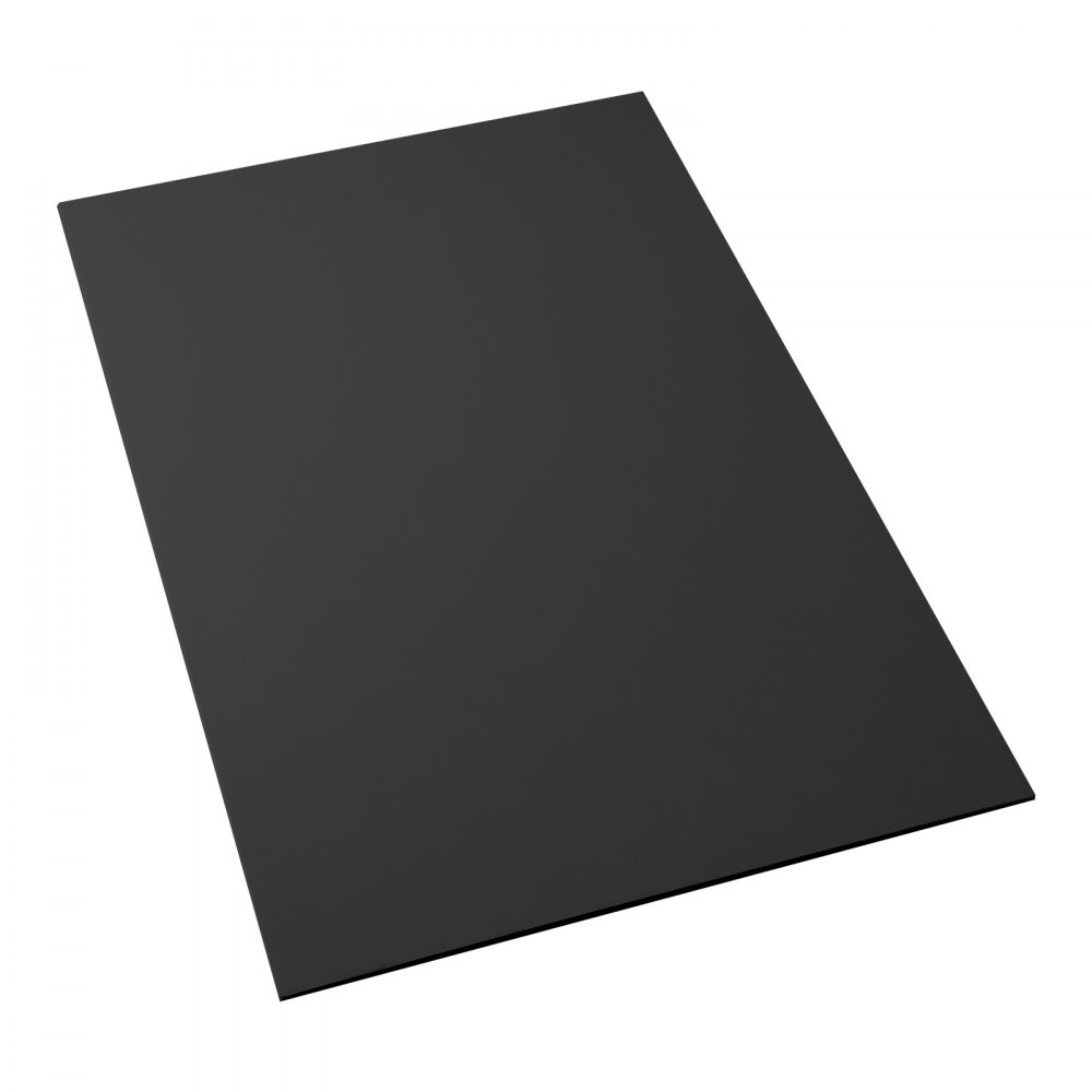 VEVOR Pannelli in Schiuma, Confezione da 3, 610 x 915 mm, Spessore 6 mm Neri, Pannelli Foam Board, Bifacciali e Senza Acidi, Ideale per Lavoretti Creativi, Disegno, Pittura, Esposizioni e Modellismo