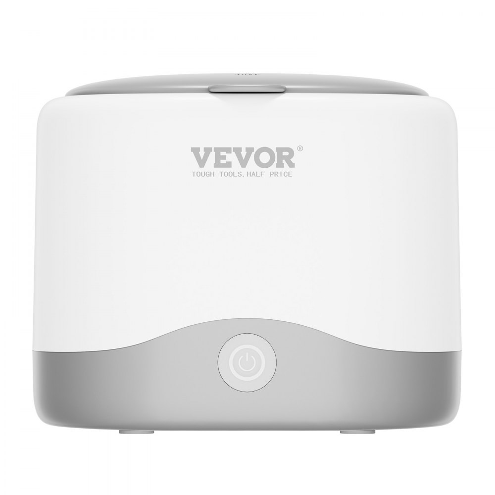 VEVOR Pulitore ad Ultrasuoni 30W, Macchina per Pulizia Capienza 0,18L con Luce UV, Pulitore ad Ultrasuoni Sterilizzazione UV per Protesi Dentali, Apparecchi Ortodontici, Testine per Rasoio, Gioielli