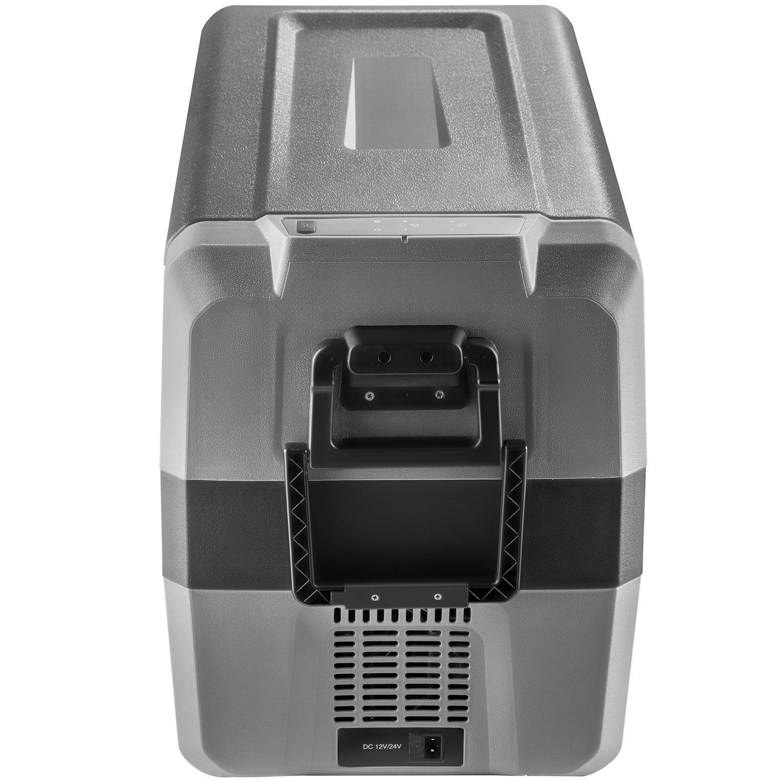 VEVOR Frigoriferi Auto per Viaggi Picnic, 50 L Frigoriferi Portatile Elettrico, 45 W Mini Frigo Auto all'Aperto Campeggio, Grigio e Nero Frigo Freezer Elettrico Portatile da Campeggio in Plastica ABS