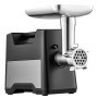 VEVOR Tritacarne Elettrico Potenza max 1200W Cucina Domestica per Salsicce Macchina per Tritatura di Carne, 1,5-2 kg/min, con 2 Dischi per Macinazione, Tubo per Riempimento, Potenza Nominale 500 W