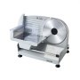 VEVOR Meat Slicer, Electric Deli Slicer with 190mm SUS420 Blade & 0-15mm Adjustable Thickness, 200W Home Food-Slicer for Frozen Meat, Ham, Baguett, Steak