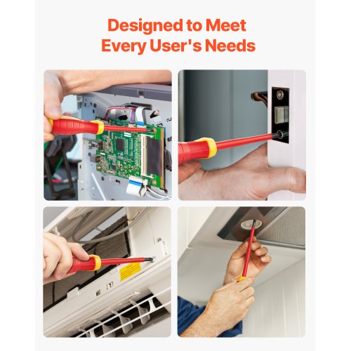 CCLIFE 11 Pezzi Cacciavite Elettricista VDE 1000V Set Di - Foto 7