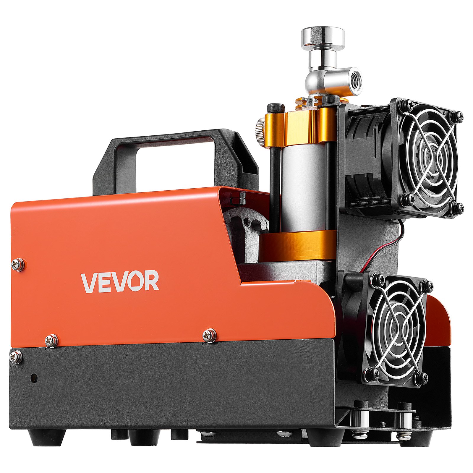 VEVOR Compressore ad Alta Pressione per PCP 4500 PSI 250W CC12V/CA230V, Compressore per Fucili PCP con Convertitore Esterno, Arresto Manuale, Portatile per Paintball, Armi ad Aria Compressa e Bombole