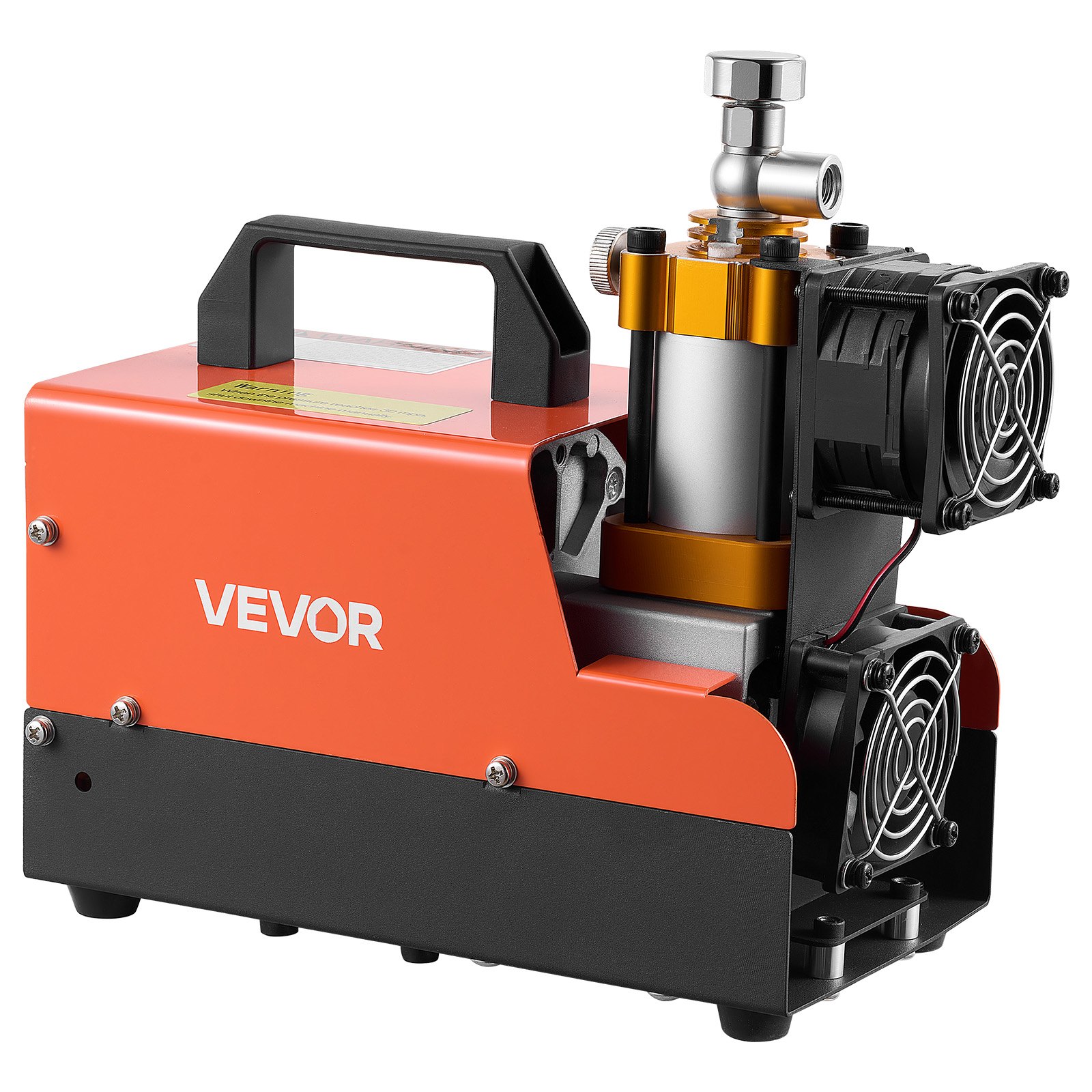 VEVOR Compressore ad Alta Pressione per PCP 4500 PSI 250W CC12V/CA230V, Compressore per Fucili PCP con Convertitore Esterno, Arresto Manuale, Portatile per Paintball, Armi ad Aria Compressa e Bombole