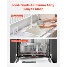 VEVOR Gelatiera Automatica con Compressore Integrato, Macchina per Gelato Senza Precongelamento 2 L Sorbettiera Elettrica a 3 Modalità, Macchina per Gelato con Compressore per Casa