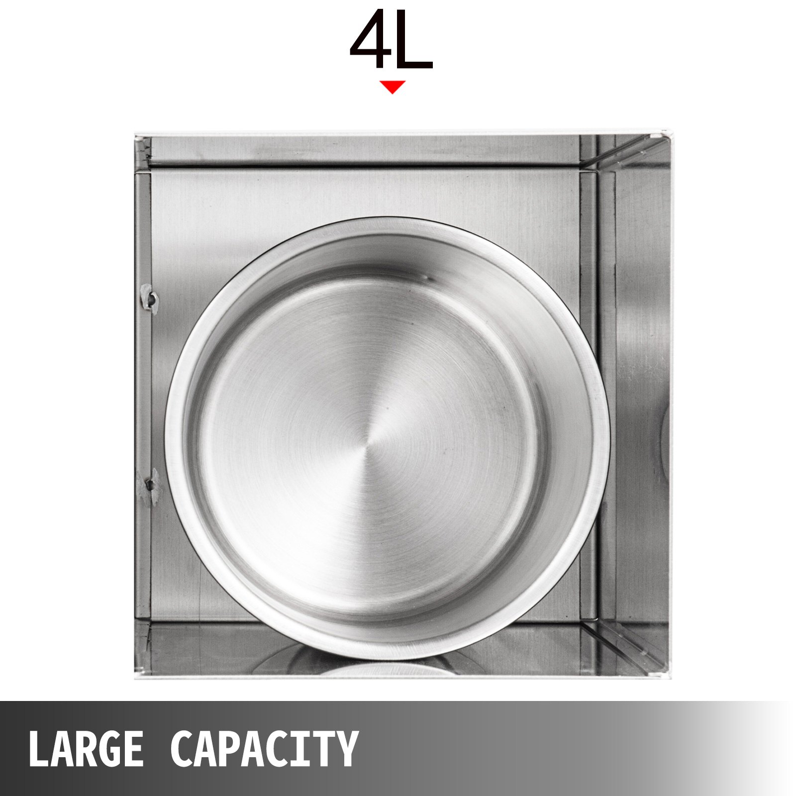 Distributore Per Condimento Liquido 3,5l Dosatore Salsa Uscita Singola