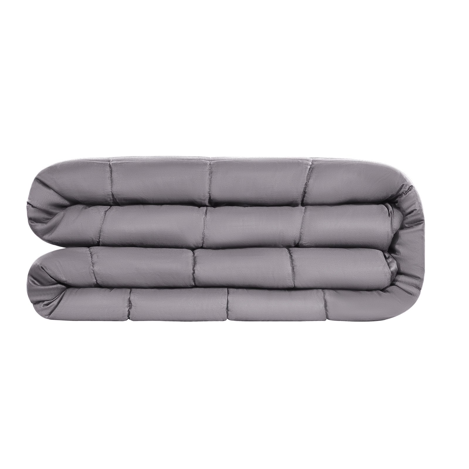 VEVOR Coperta Ponderata per Letto King Size, Coperta Pesante Traspirante Rinfrescante, con Perle di Vetro, Uso in Ogni Stagione, per Adulti, Migliora il Sonno, Grigio 2032 x 2210 mm ± 40 mm